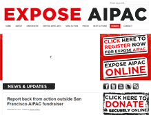 Tablet Screenshot of occupyaipac.org